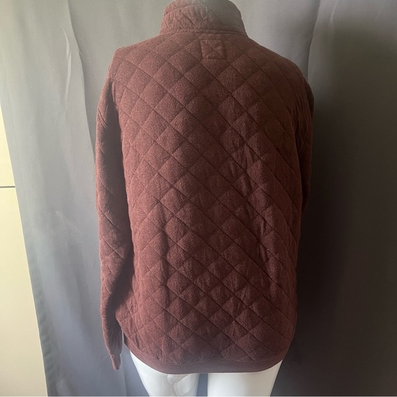 RedHead Brown Quilted Cowl Neck Sweater - Picture 6 of 8